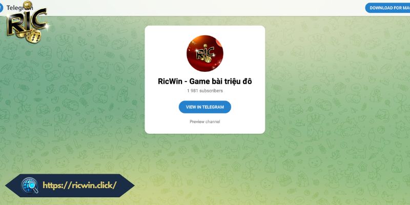 Liên Hệ RICWIN - Tổng Hợp Các Kênh CSKH Của Cổng Game Các kênh CSKH của cổng game RICWIN