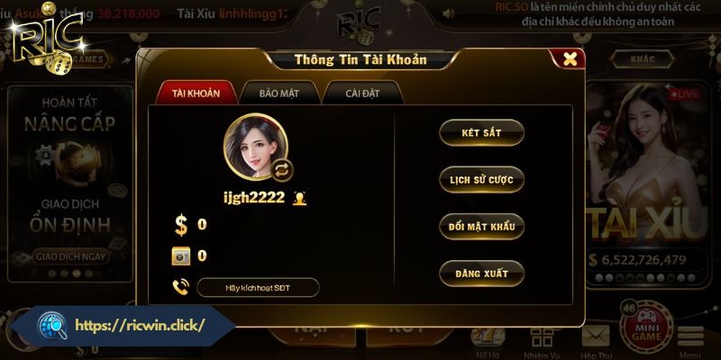 Cách Thay Đổi Email / Số Điện Thoại RICWIN Nhanh, An Toàn Cách thay đổi Email/số điện thoại RICWIN đúng chuẩn nhất