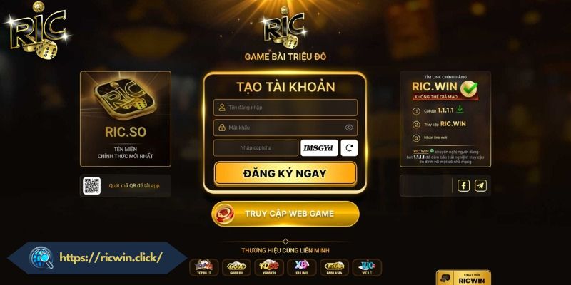 Điều kiện cơ bản đăng ký tài khoản RICWIN