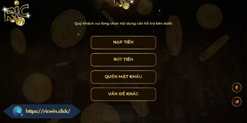 Liên Hệ RICWIN - Tổng Hợp Các Kênh CSKH Của Cổng Game Trường hợp cần liên hệ CSKH RICWIN